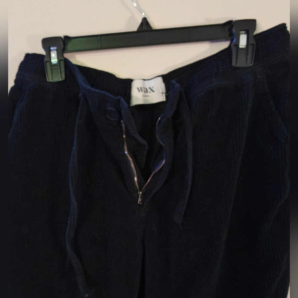 Wax London Kurt Trouser - Navy Corduroy - Picture 7 of 7